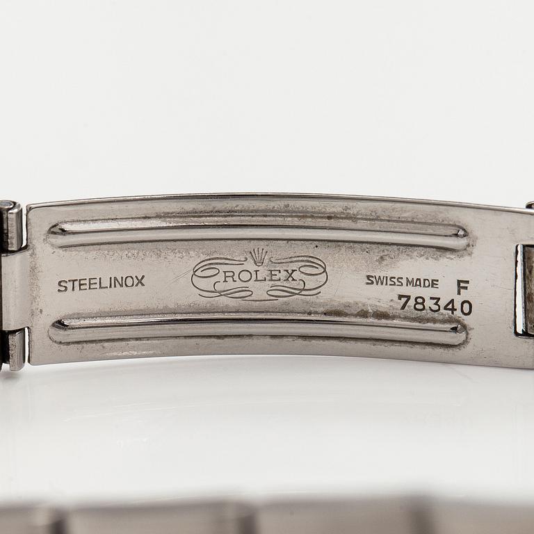 Rolex, Lady-Date, 26 mm, teräs, automaattinen, pleksilasi, 1970-luku.