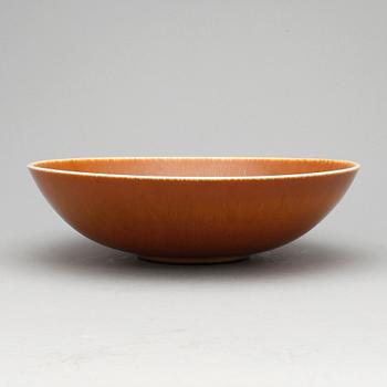 SKÅL, stengods, Berndt Friberg, sign och med Gustavsbergs studiohand.