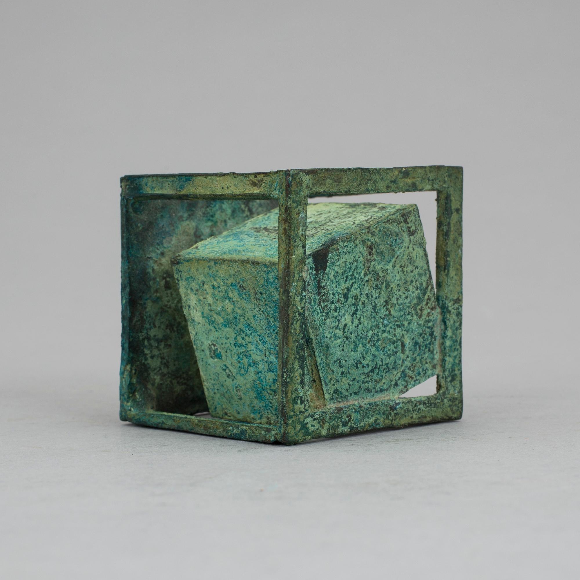 STINA EKMAN, skulptur, "Gitter", 1980-tal.