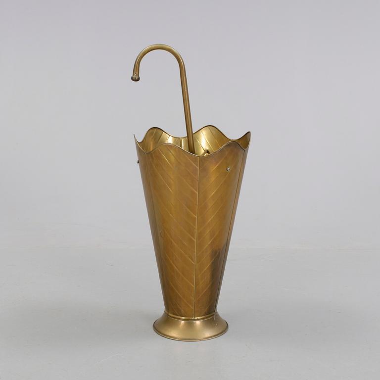 PARAPLYSTÄLL, mässing, 1900-talets andra hälft.