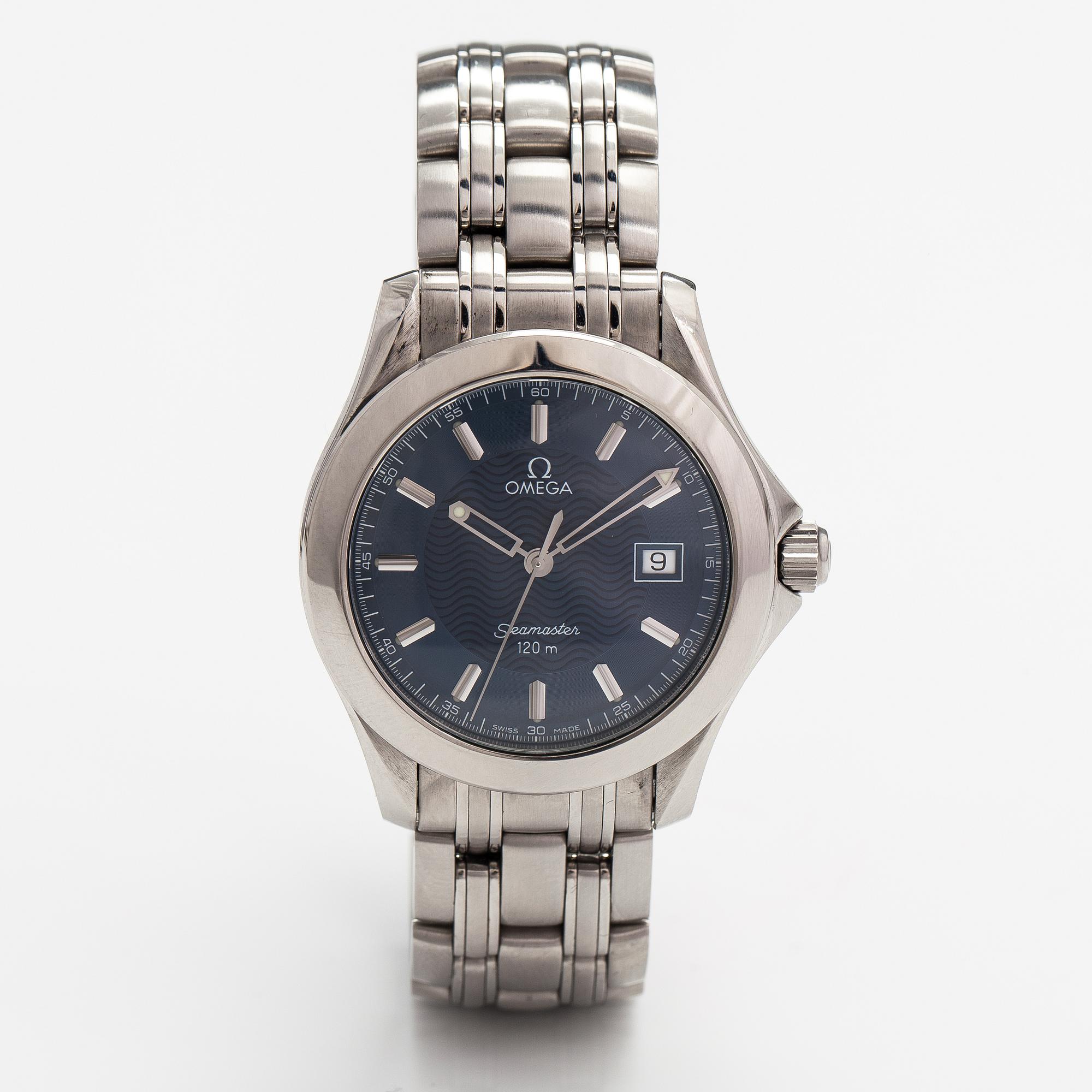 Omega, Seamaster, 120m, armbandsur, 36 mm.