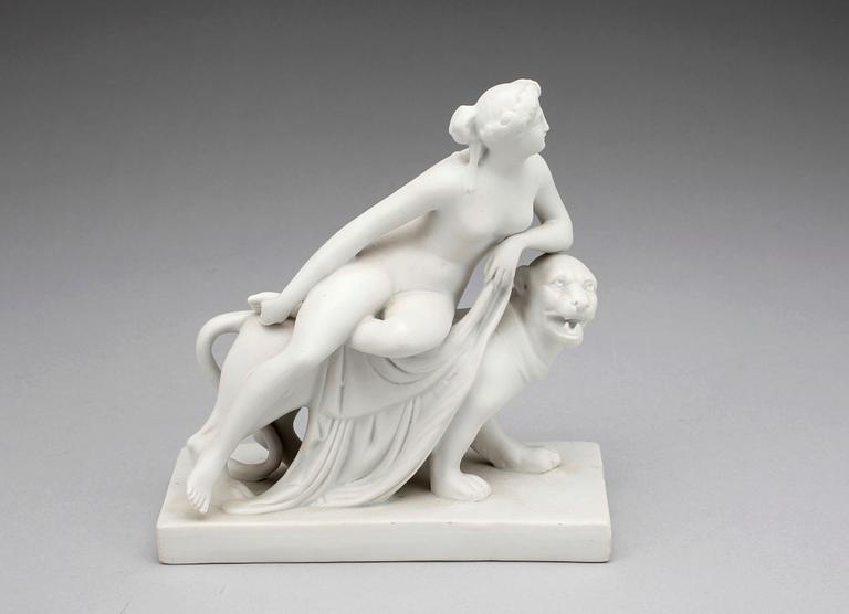 FIGURIN, parian, 1900-talets första hälft.