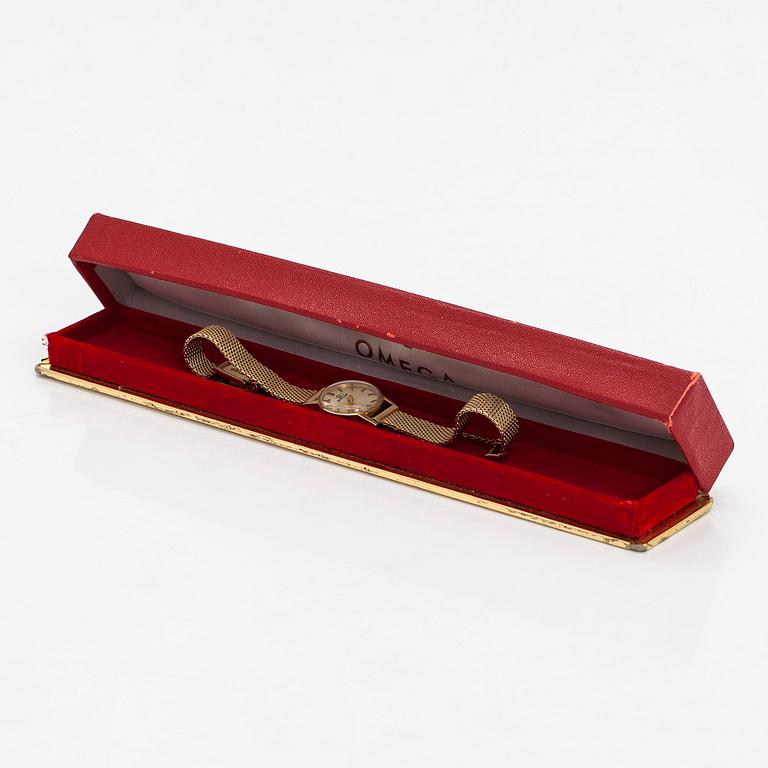 Omega, wristwatch, 19 mm.