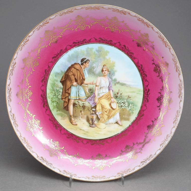 FAT, porslin, senempire, Wein, 1800-talets mitt.