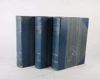 BOK, 3 vol, "SVENSKA FLOTTANS HISTORIA", red.O.Lybeck.