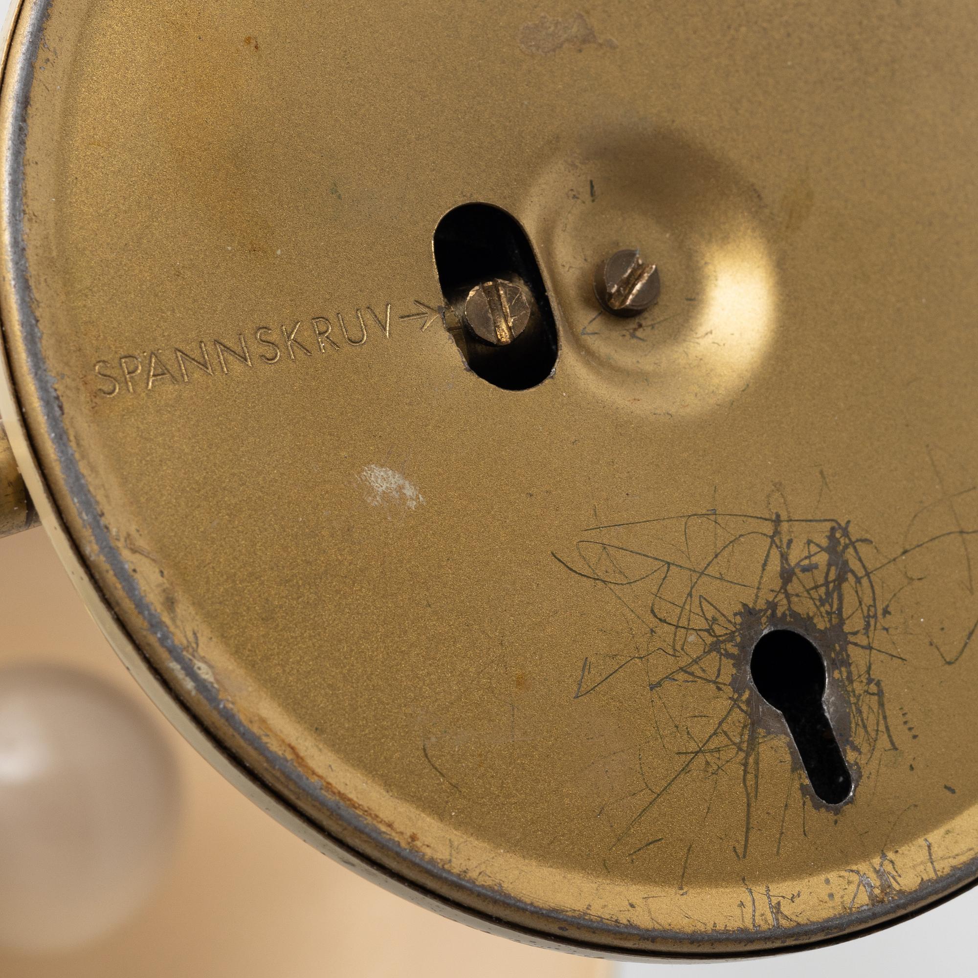 A wall lamp/table lamp, ASEA, Sweden, 1930's/40's.