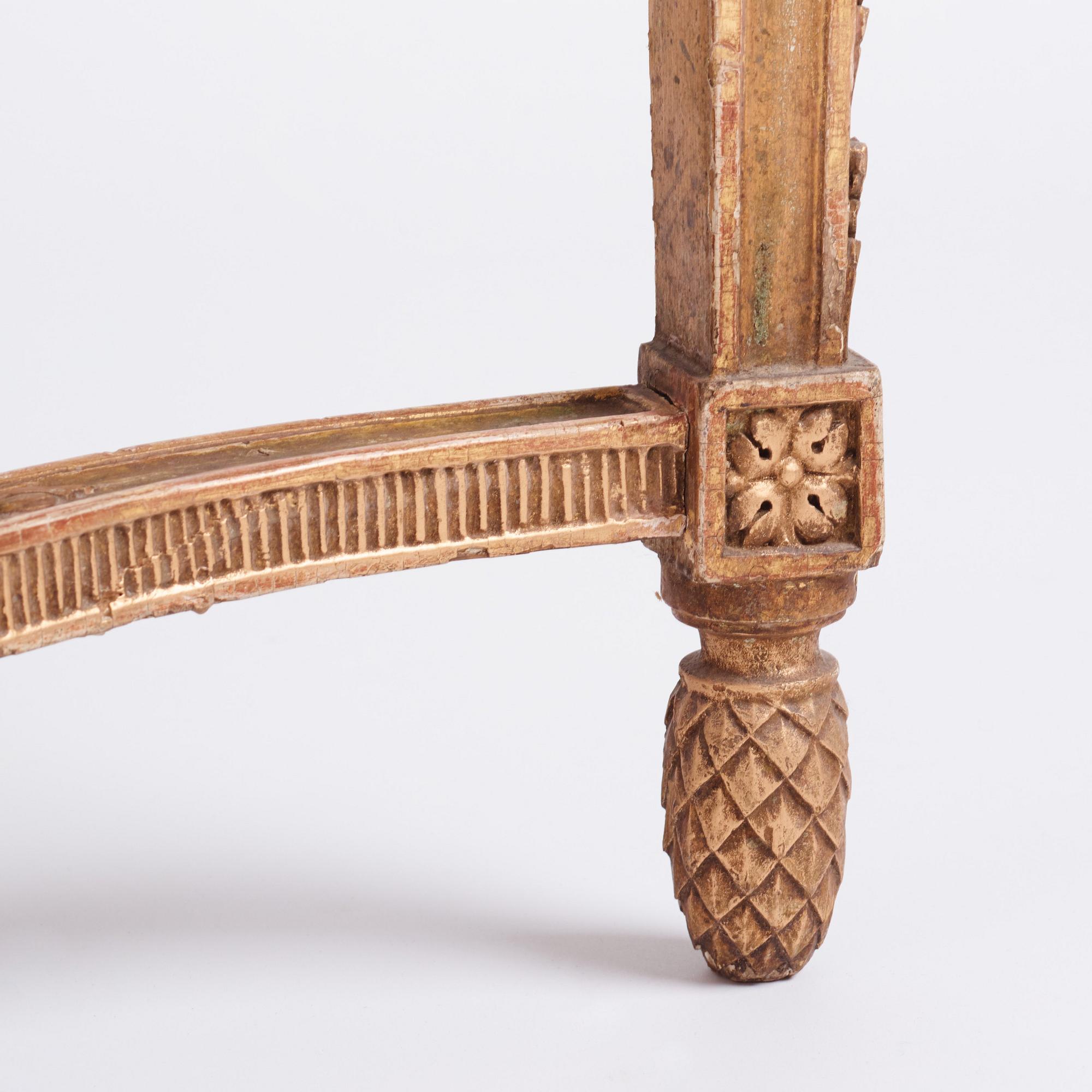 Konsolbord, Stockholmsarbete, 1700-talets slut, Gustavianskt.