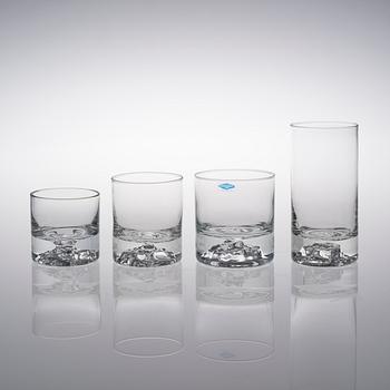 BJÖRN WECKSTRÖM, GLASSERVIS, 18 delar, "Himalaya", Notsjö.