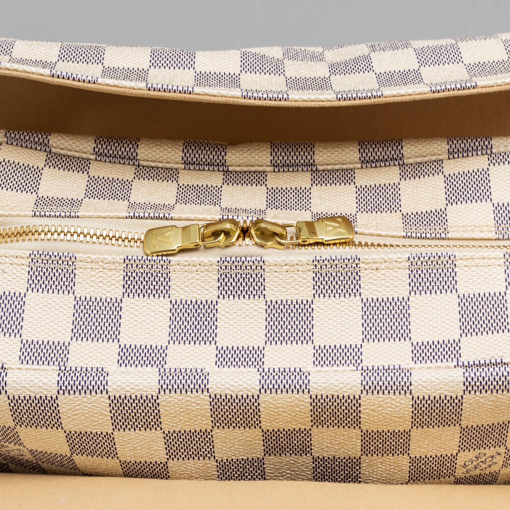 LOUIS VUITTON, a 'Damier Azur Naviglio' bag.