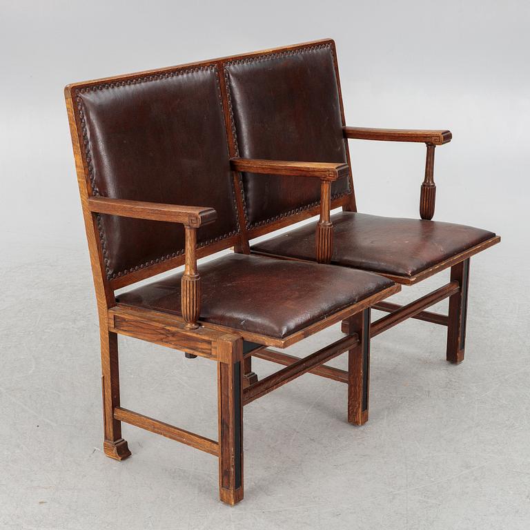 Bänk, 1900-talets början.