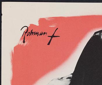 Eric Rohman, a vintage movie poster, 'Gilda', 1946.