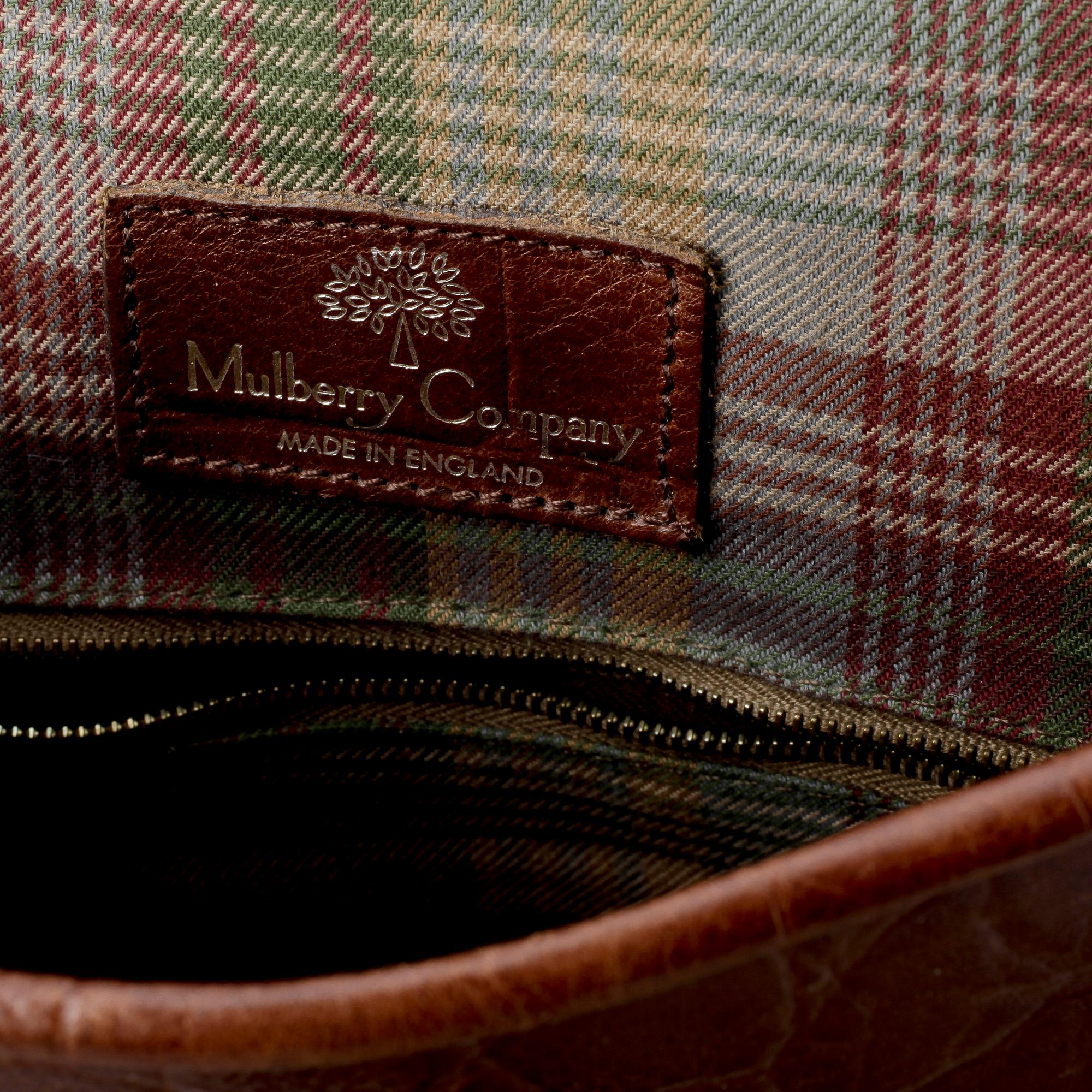 HANDVÄSKOR, 2 st, Mulberry.