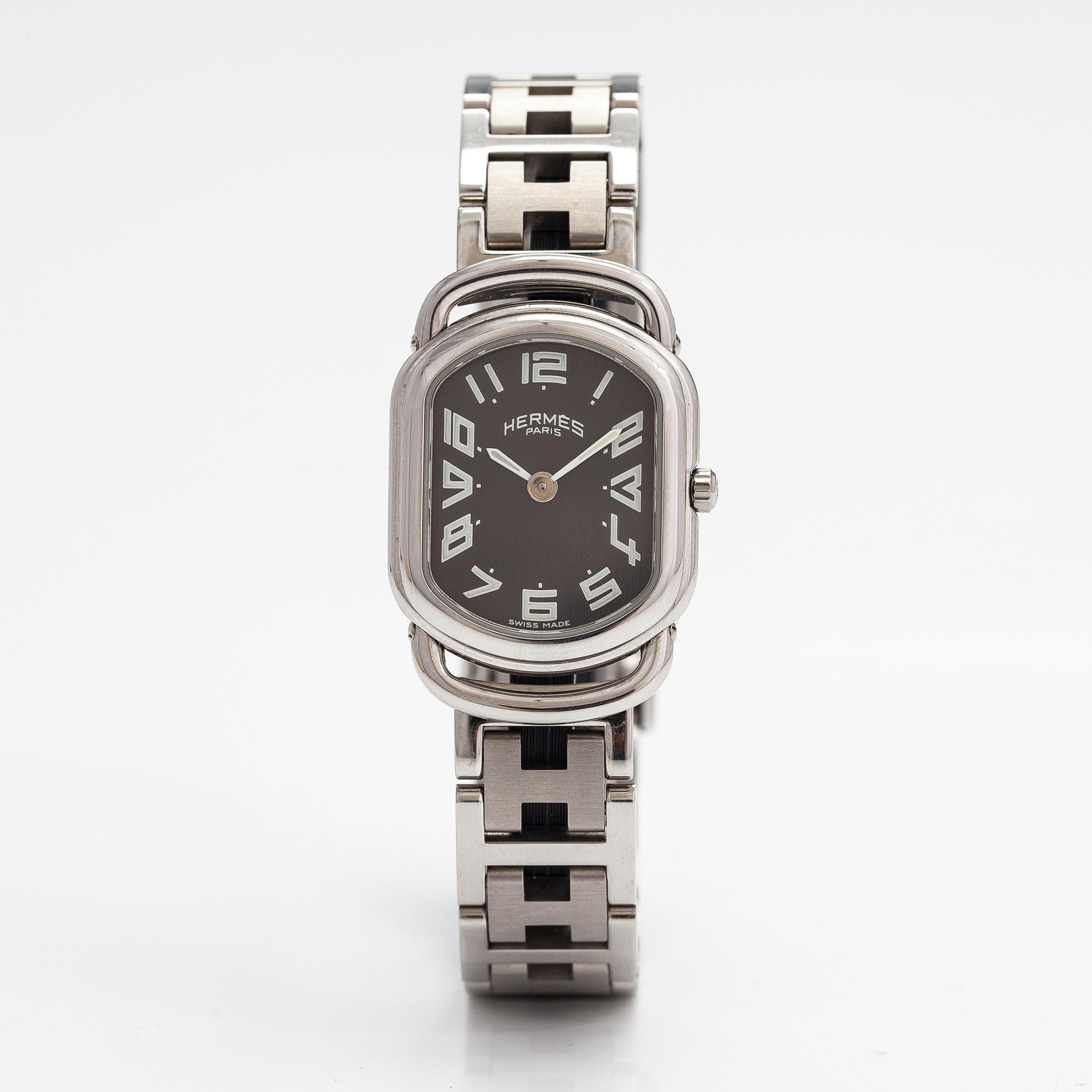 Hermès, Rallye, wristwatch, 21 mm.