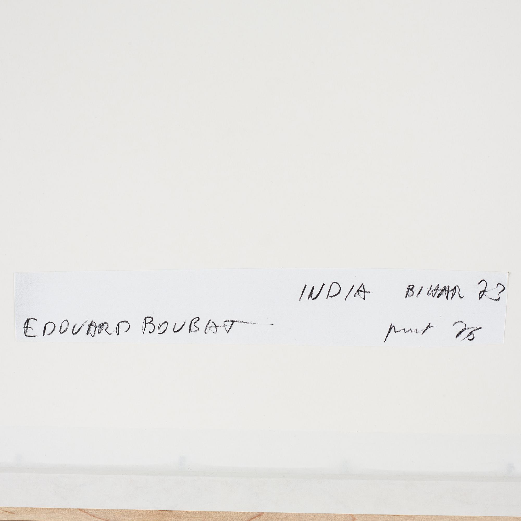 Edouard Boubat, fotografi signerad.