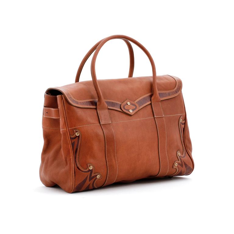 MULBERRY, a darwin oak leather bag, "Bayswater".