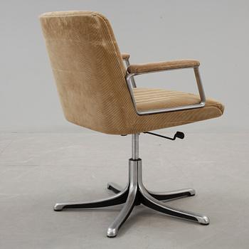 SKRIVBORDSSTOL, "Tecno", Osvaldo Borsani, 1970-tal.