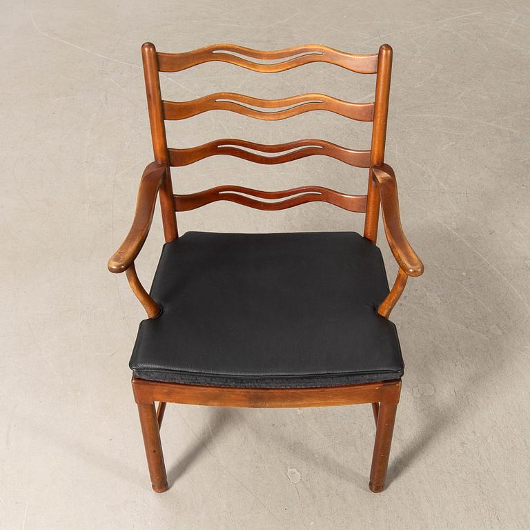 Ole Wanscher, chair, model 1755, Fritz Hansen, Denmark, 1946.
