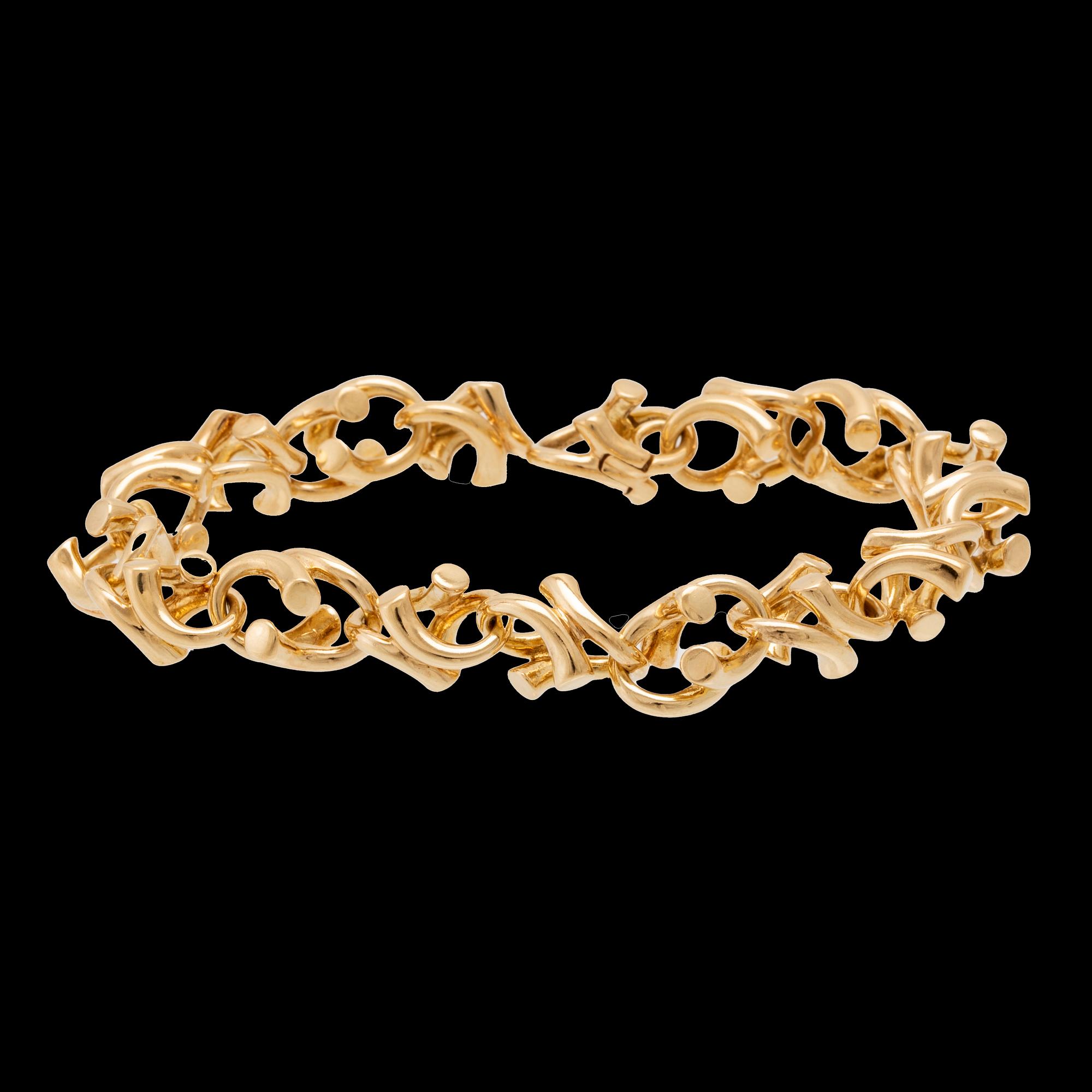 Regitze Overgaard armband 18K guld för Georg Jensen.