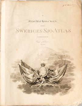 Gustaf af Klint, book, "Sweden's Maritime Atlas", 1797-1815.