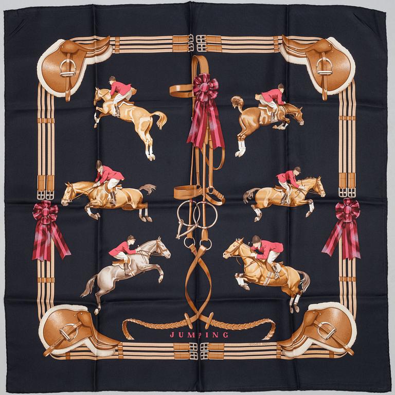 Hermès, scarf, "Jumping".