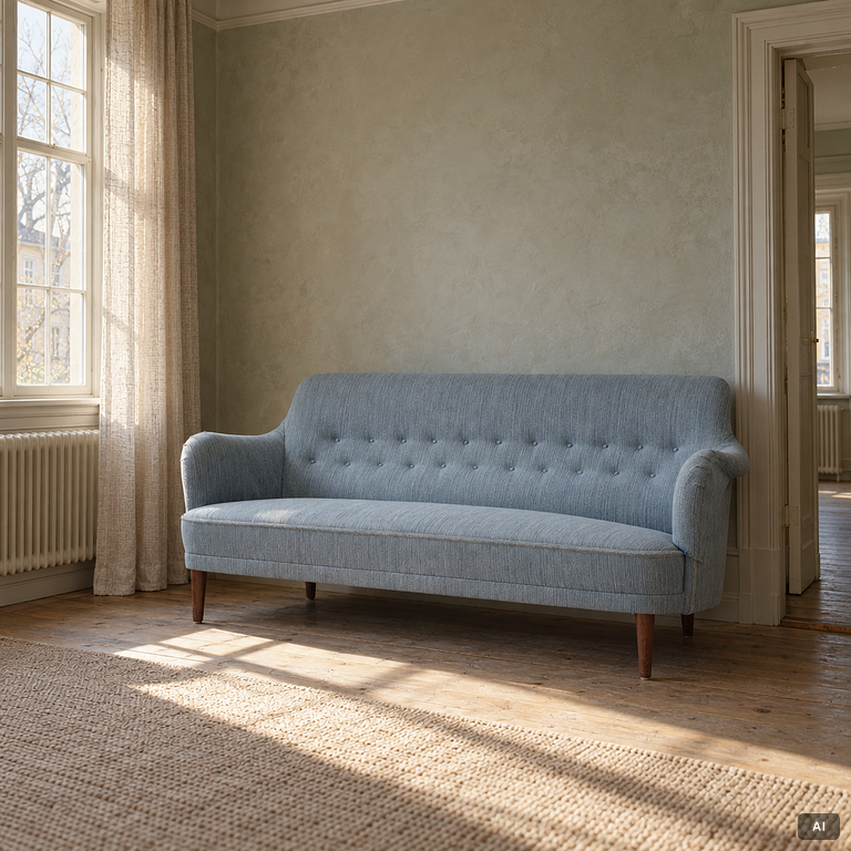 Carl Malmsten, Sofa, “Samsas”, second half of the 20th century.