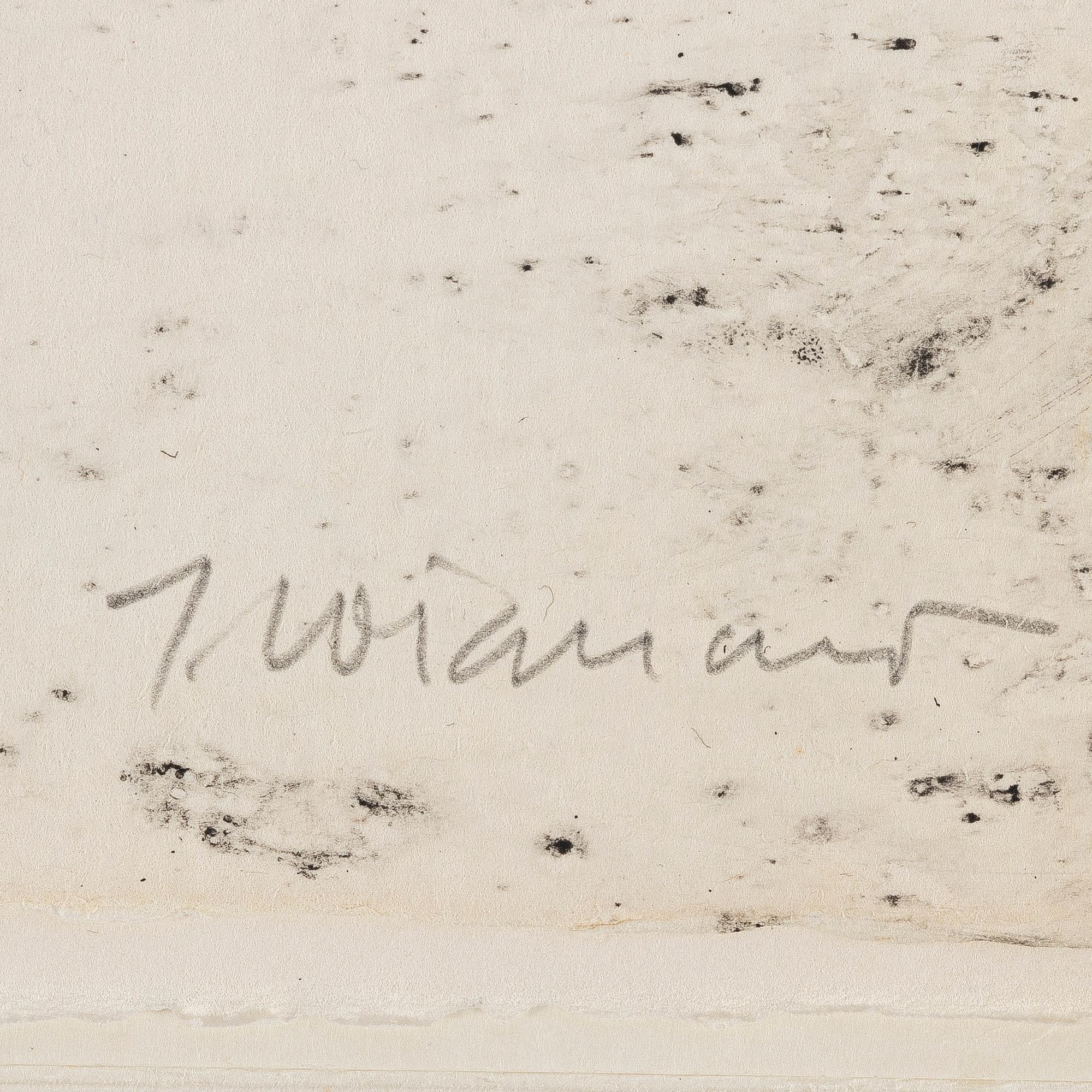 James Coignard, "Visage-Silex Quatre Gravures Originales".
