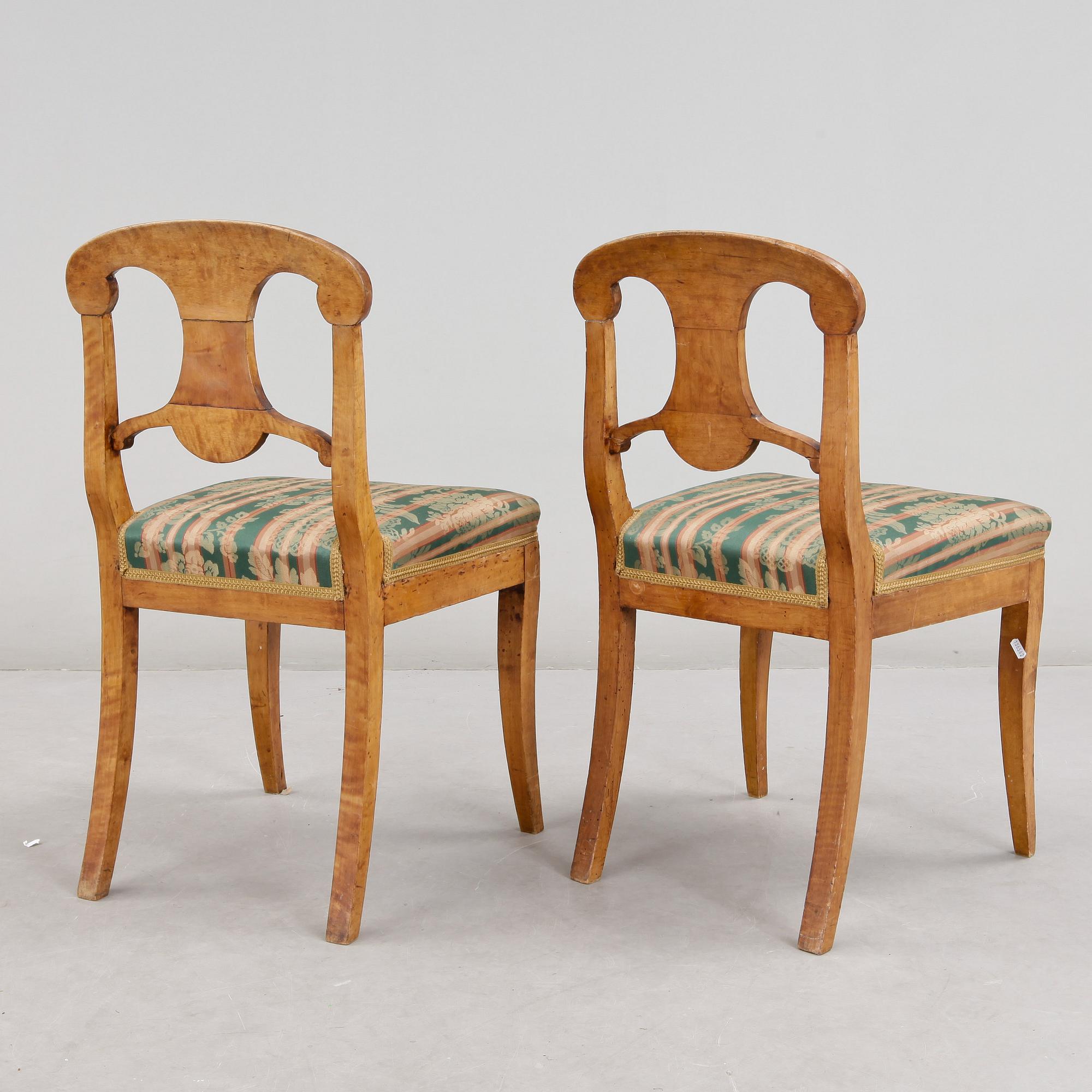STOLAR, 2 st, Karl-Johan, 1800-talets början.