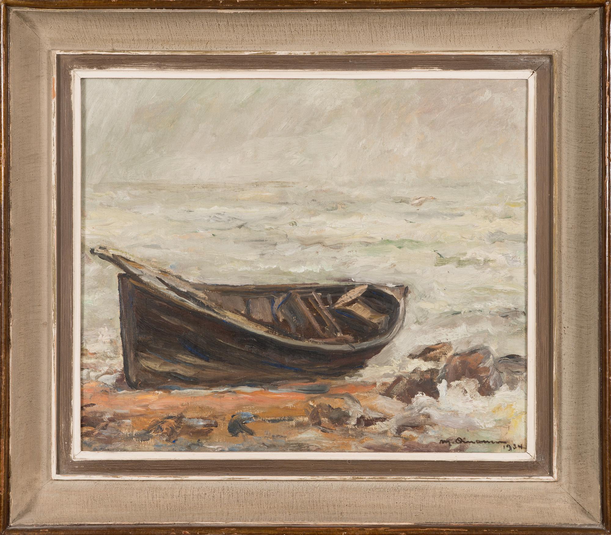 Mikko Oinonen, oil on canvas, signed and dated -34.
