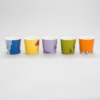 Muumimukeja, 10 kpl, Moomin Characters, Arabia.