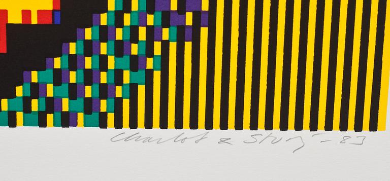 STURE JOHANNESSON, seriegrafi, signerad och daterad -83, numrerad 120/200.