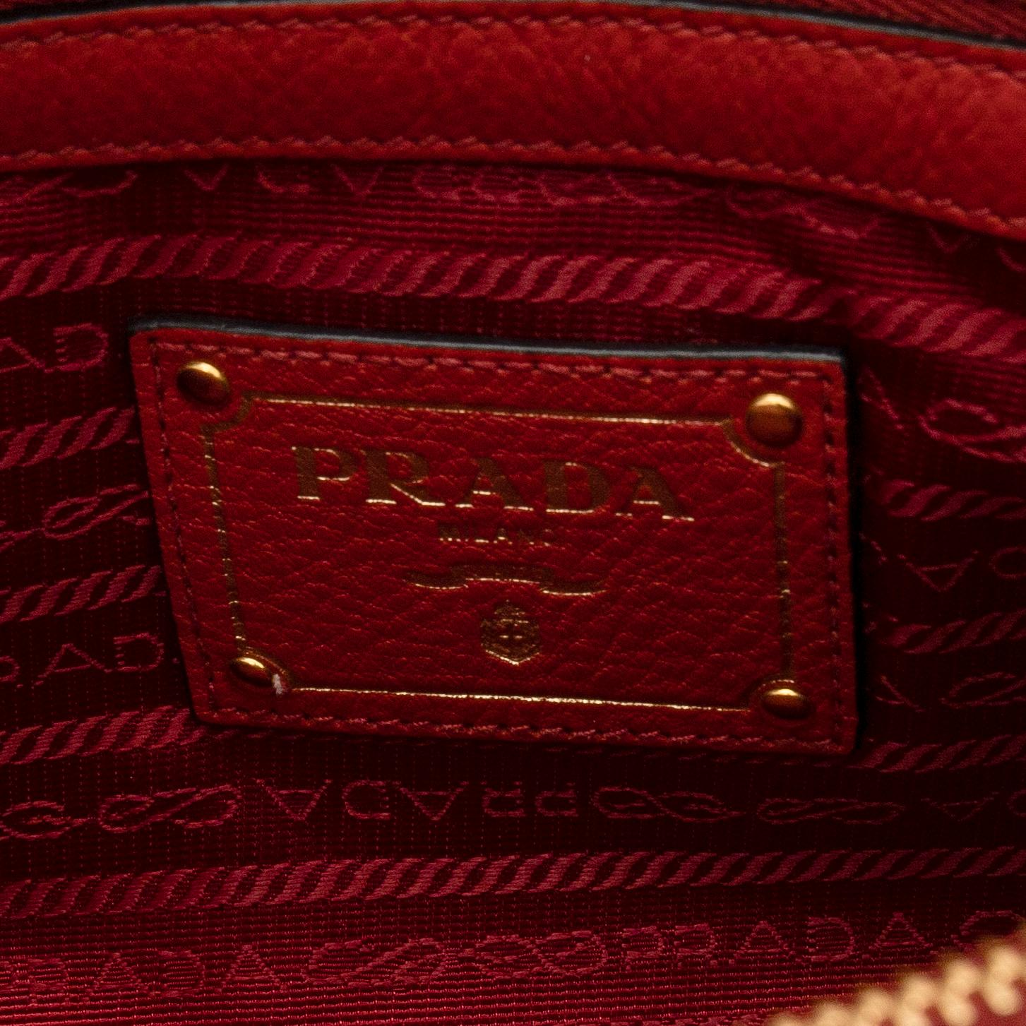 Prada, "Vitello Daino Tote" väska.