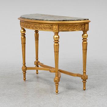 KONSOLBORD, gustaviansk stil, tidigt 1900-tal.