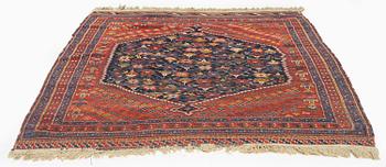 An Antique Afshar carpet, South Persia (Iran), c. 176 x 133 cm.