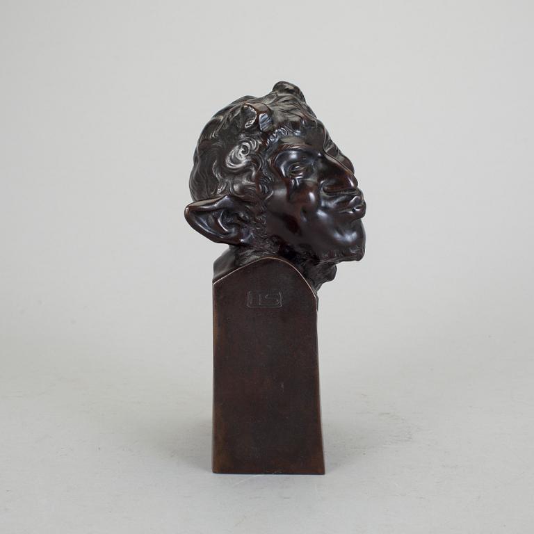 HANS SCHWEGERLE, Skulptur, brons, signerad.
