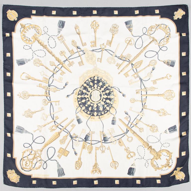 HERMÈS Les Cles SCARF.