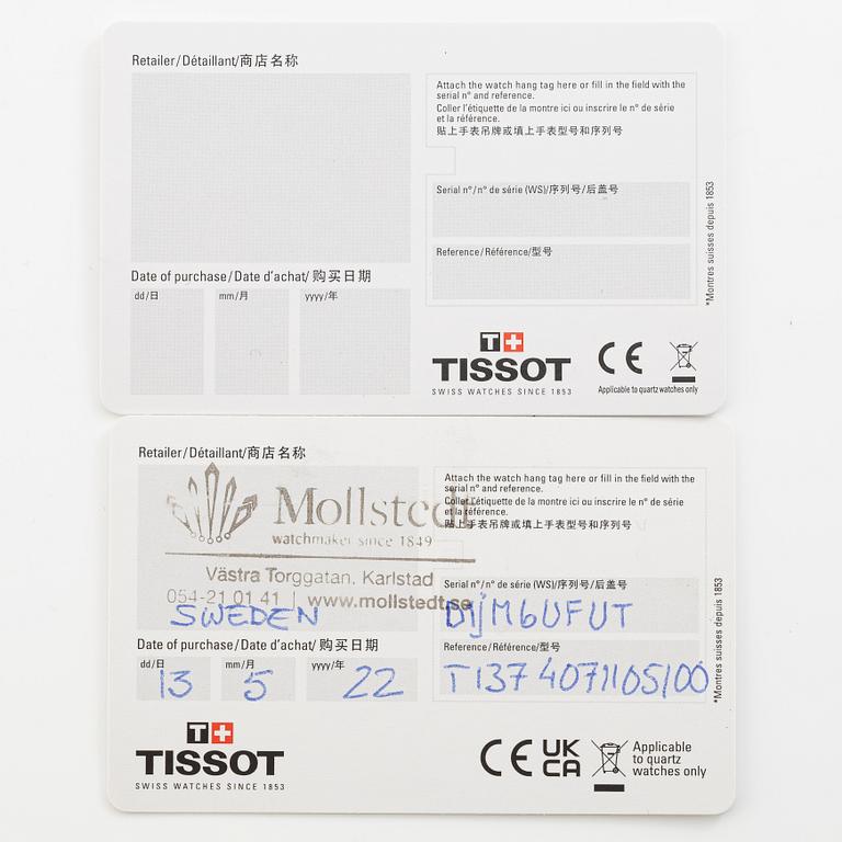 Tissot, PRX, Powermatic 80, wristwatch, 40 mm.