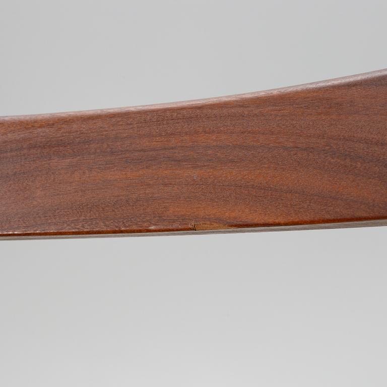 Hans Olsen, a dining table and four chairs, Frem Røjle, Denmark, 1950's.