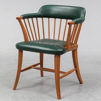 A model 789 armchair  by Josef Frank for Firma Svenskt Tenn.