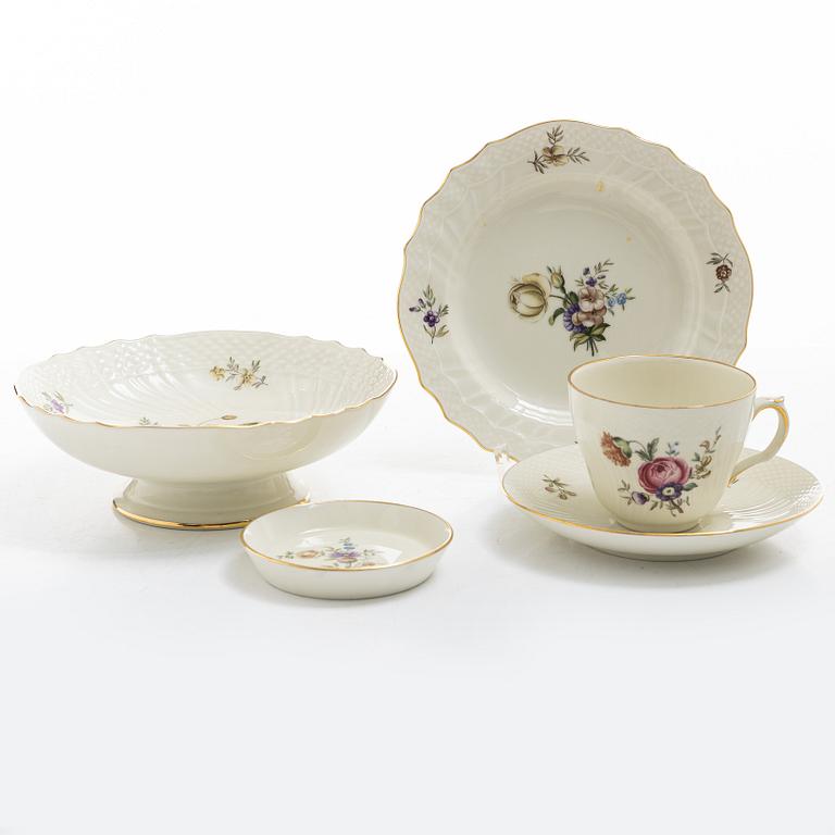 Royal Copenhagen, A Royal Copenhagen coffee service, Denmark, 20th century.
