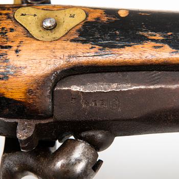 An Imperial Russian model 1847 dragoon percussion rifle.