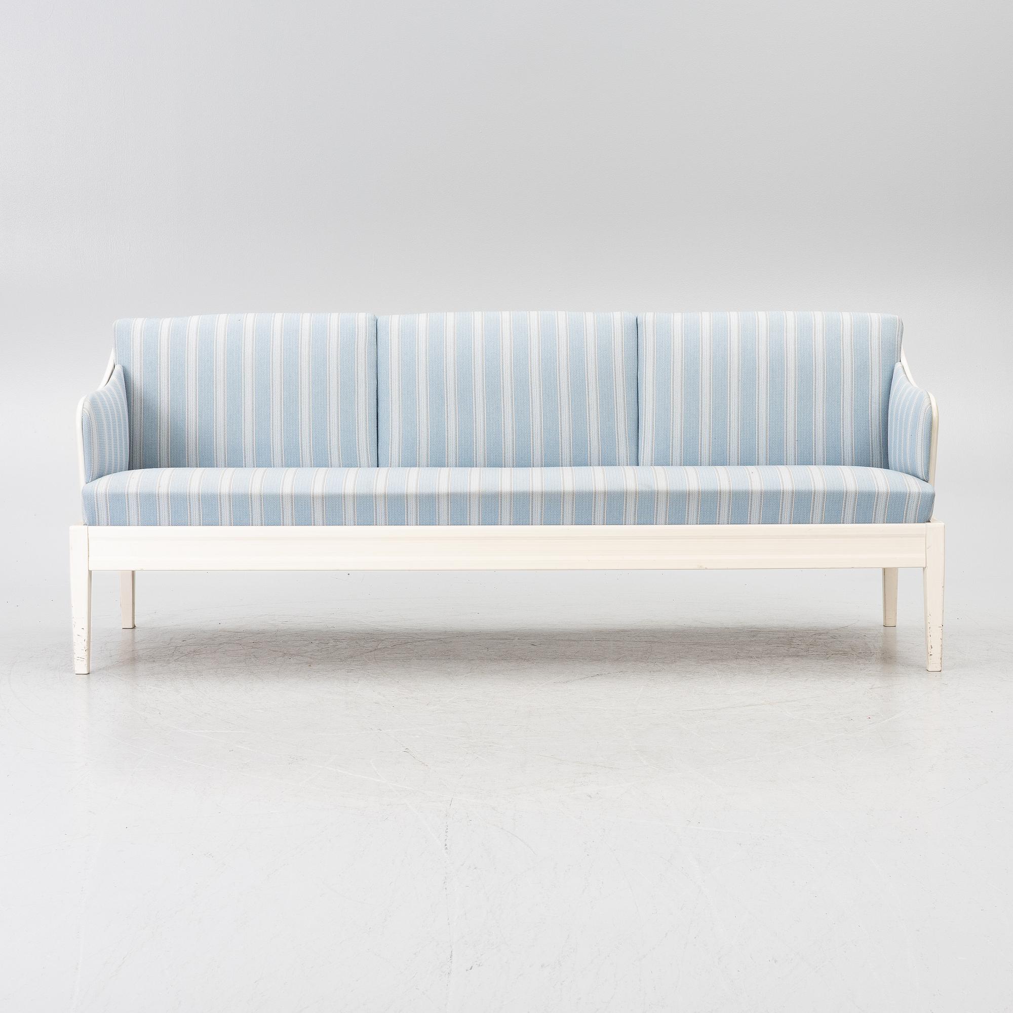 Carl Malmsten, A 'Gustavus' sofa, second half of the 20th century.