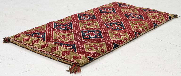 Åkdyna, krabbasnår och dukagång. ca 98 x 47 cm, Färs härad, 1800-talets mitt.