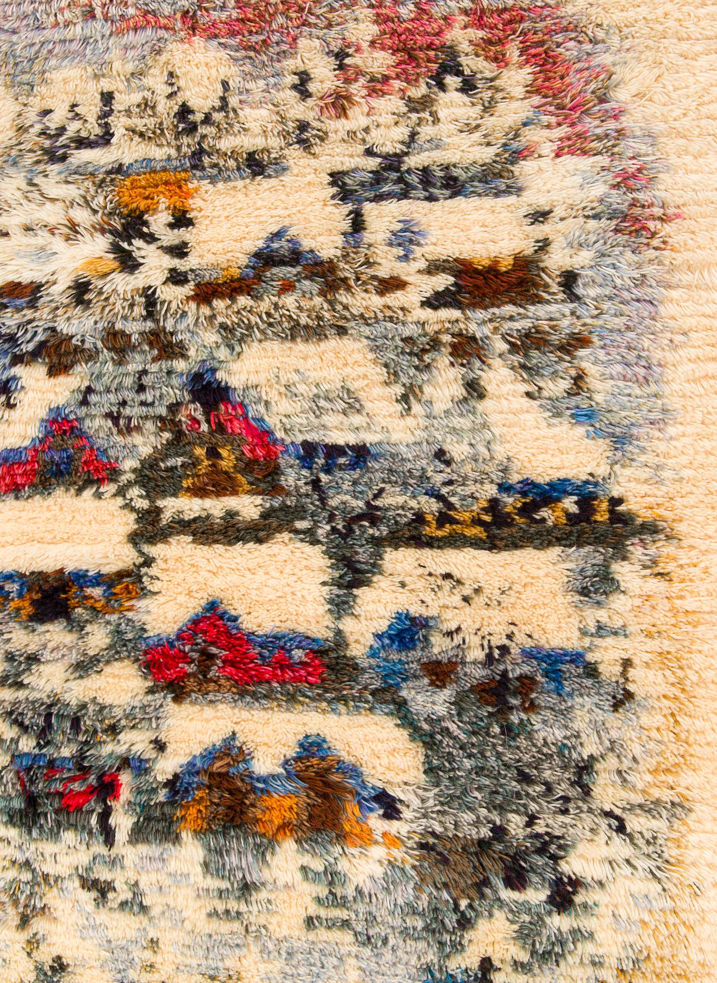 Irmeli Grönlund, ryijy, malli, Suomen käsityön ystävät. Noin 170 x 115 cm.