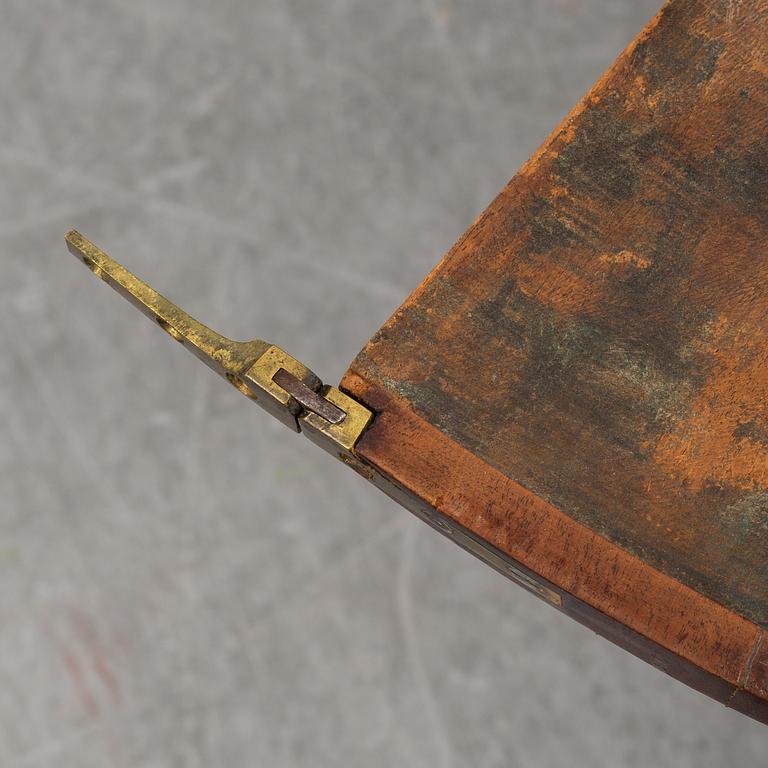 A card table, England, 19th Century.