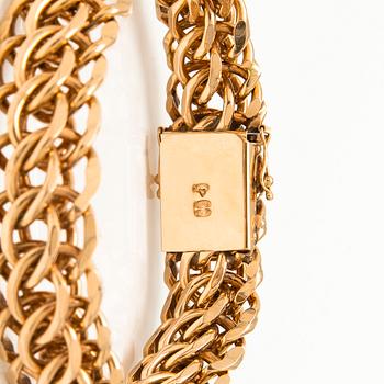 An 14K gold bracelet, Finland 1974.