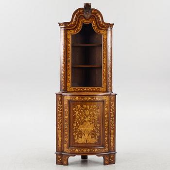 Corner cabinet, Holland 19th century.