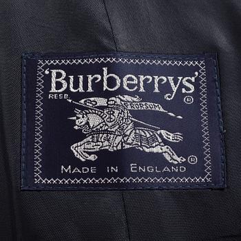 A Burberry mens wool coat in size app L.