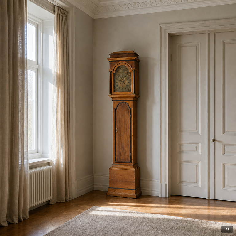 Longcase clock, by William Barrow (clockmaker in London 1700–36).