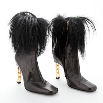 SKOR, booties, Charles Jourdan.