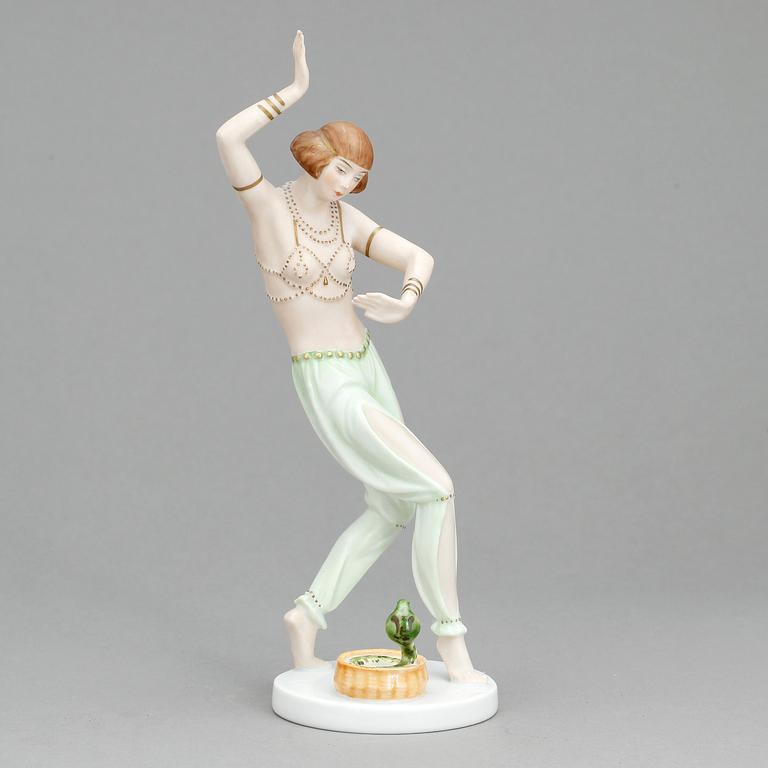 FIGURIN, porslin, art déco, Gustav Oppel, Rosenthal, 1930-tal.